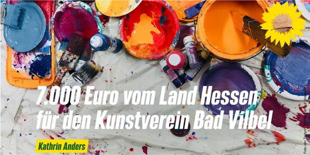 7.000 Euro vom Land Hessen für den Kunstverein Bad Vilbel