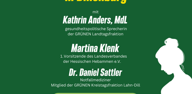 Podiumsdiskussion Geburtshilfe auf dem Land