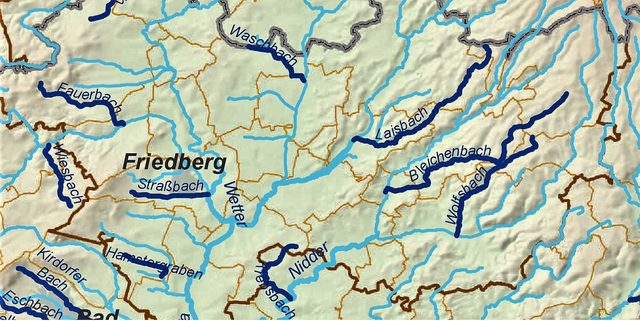 Acht wilde Bäche für die Wetterau